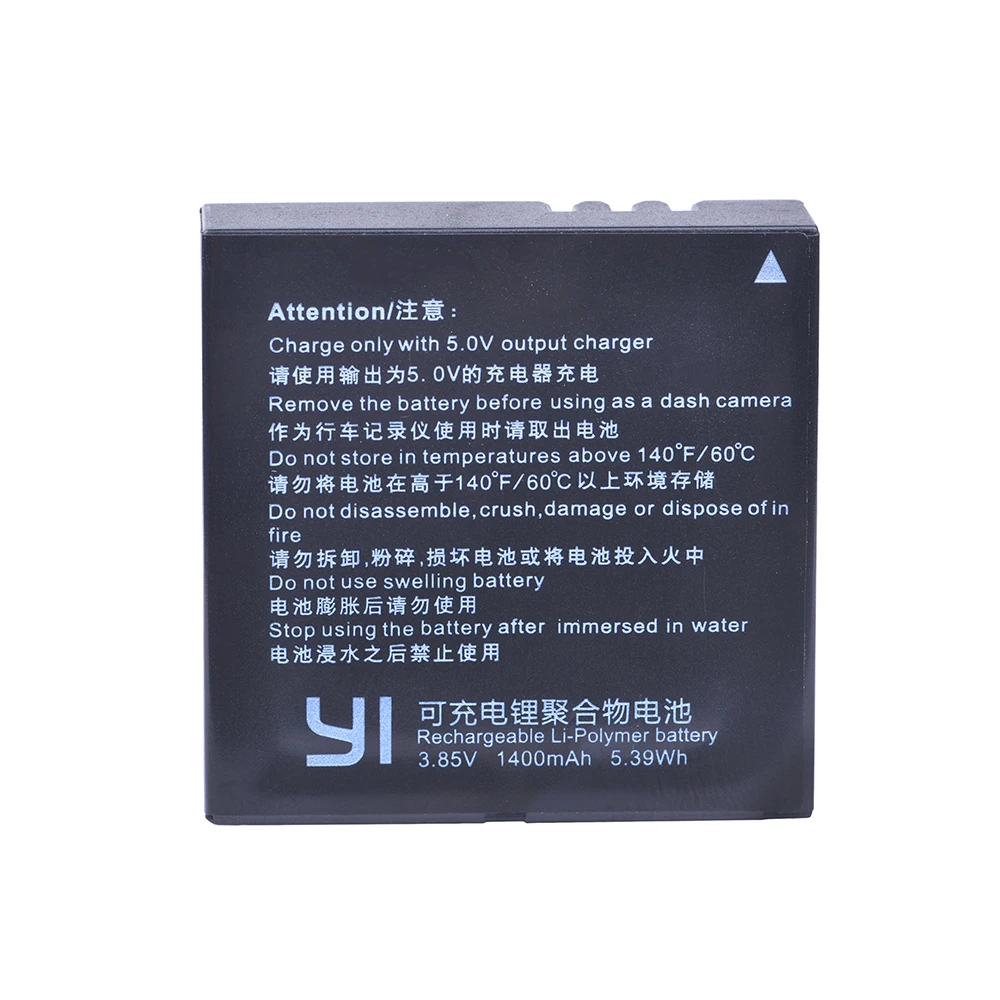 2 шт. 3 85 В 1400 мАч Xiaomi YI 4K батареи AZ16-1 AZ16 запасная литий-ионная батарея для Xiaoyi Action