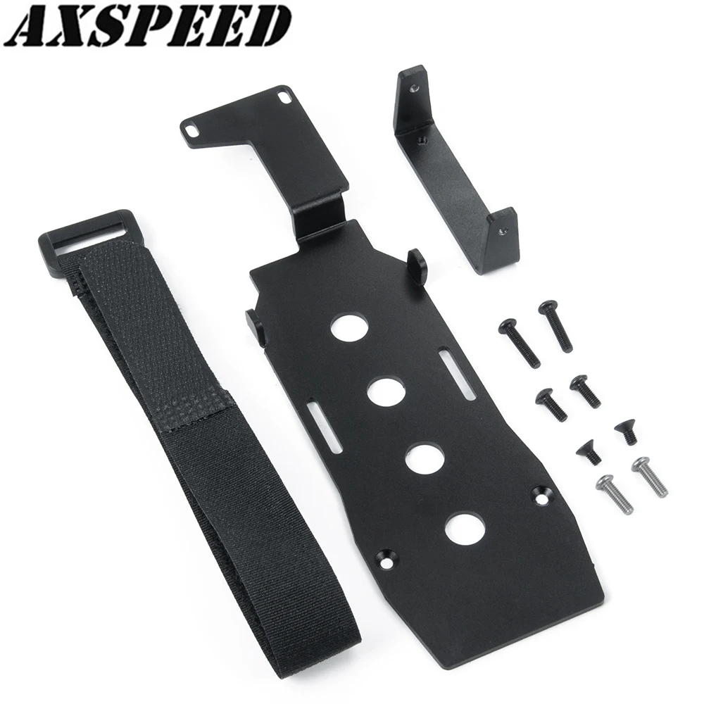 

AXSPEED RC Car Battery Mounting Plate Tray for 1/10 RC Crawler Car TRAXXAS TRX-4 TRX4 Upgrade Parts