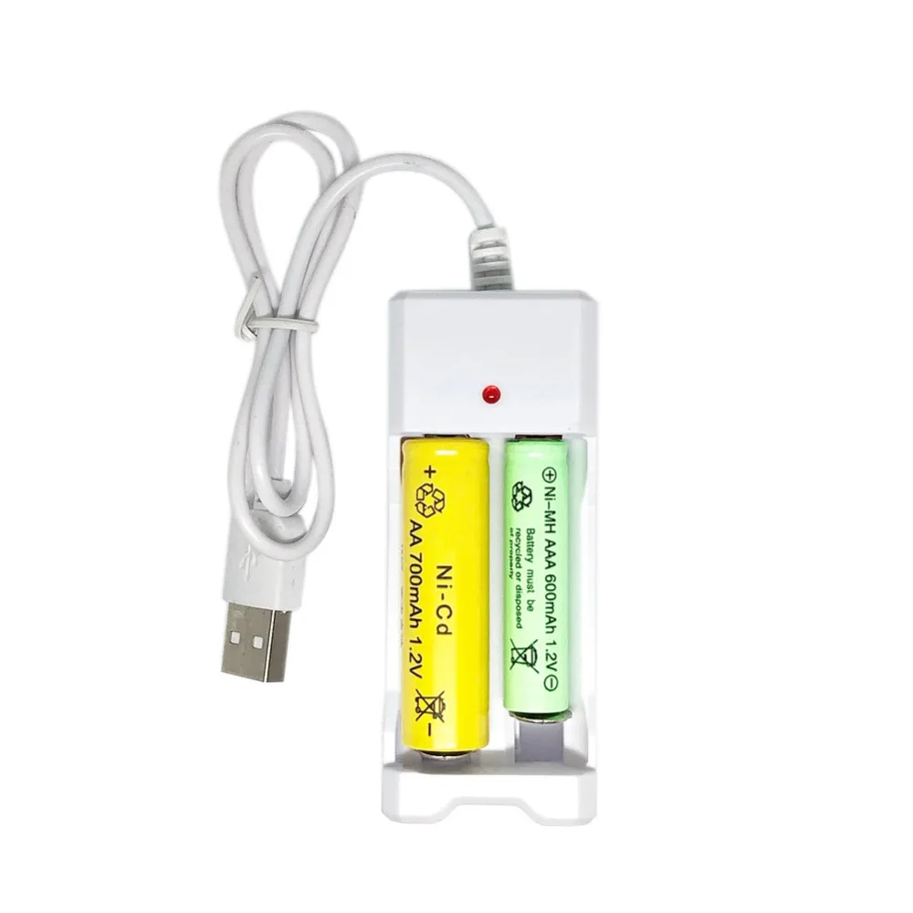AAA 2/3/4 usb-разъемы Батарея Зарядное устройство быстрой зарядки защита от короткого замыкания Защита от ААА и АА Перезаряжаемые Батарея станция высокое качество