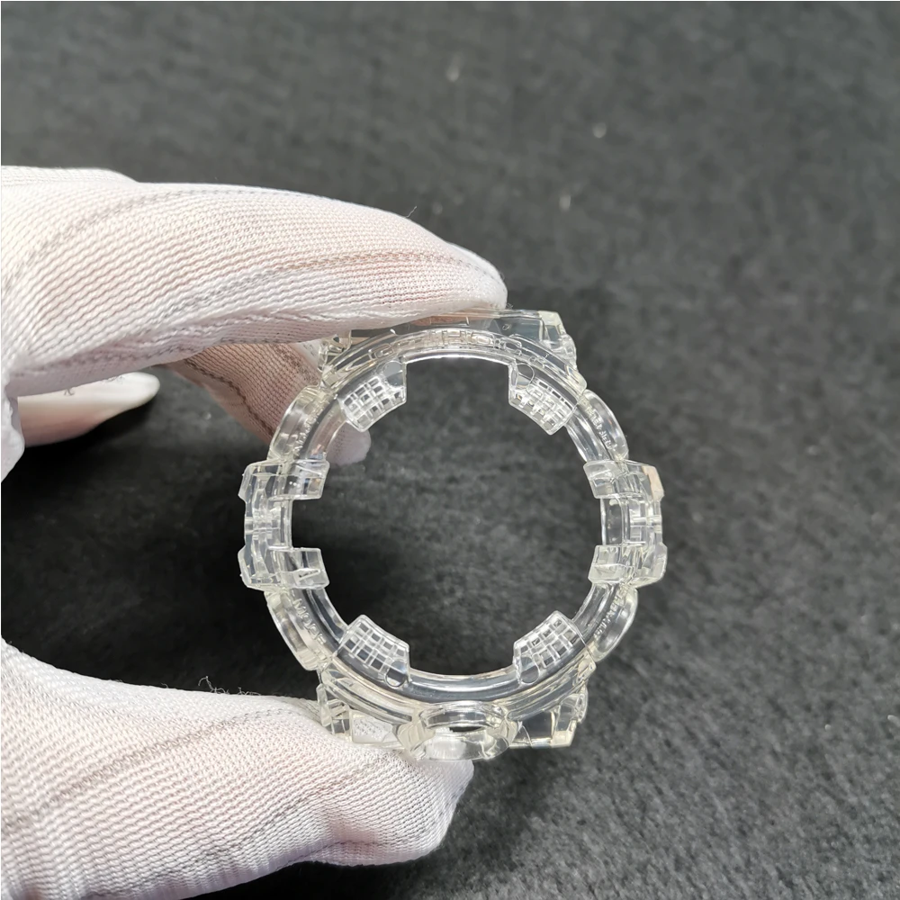 Прозрачный силиконовый ремешок для часов рамка серии GA700 резиновый браслет с