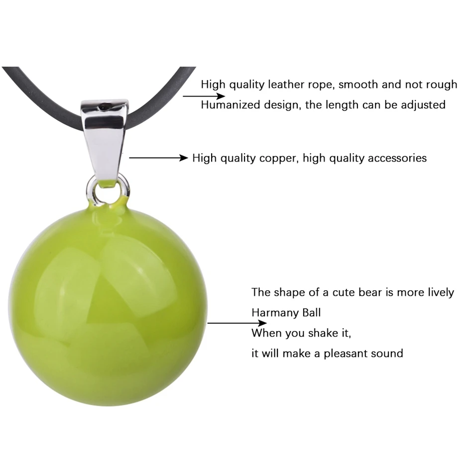 Подвеска в виде шара Гармония 20 мм ювелирные изделия подвеска для беременных