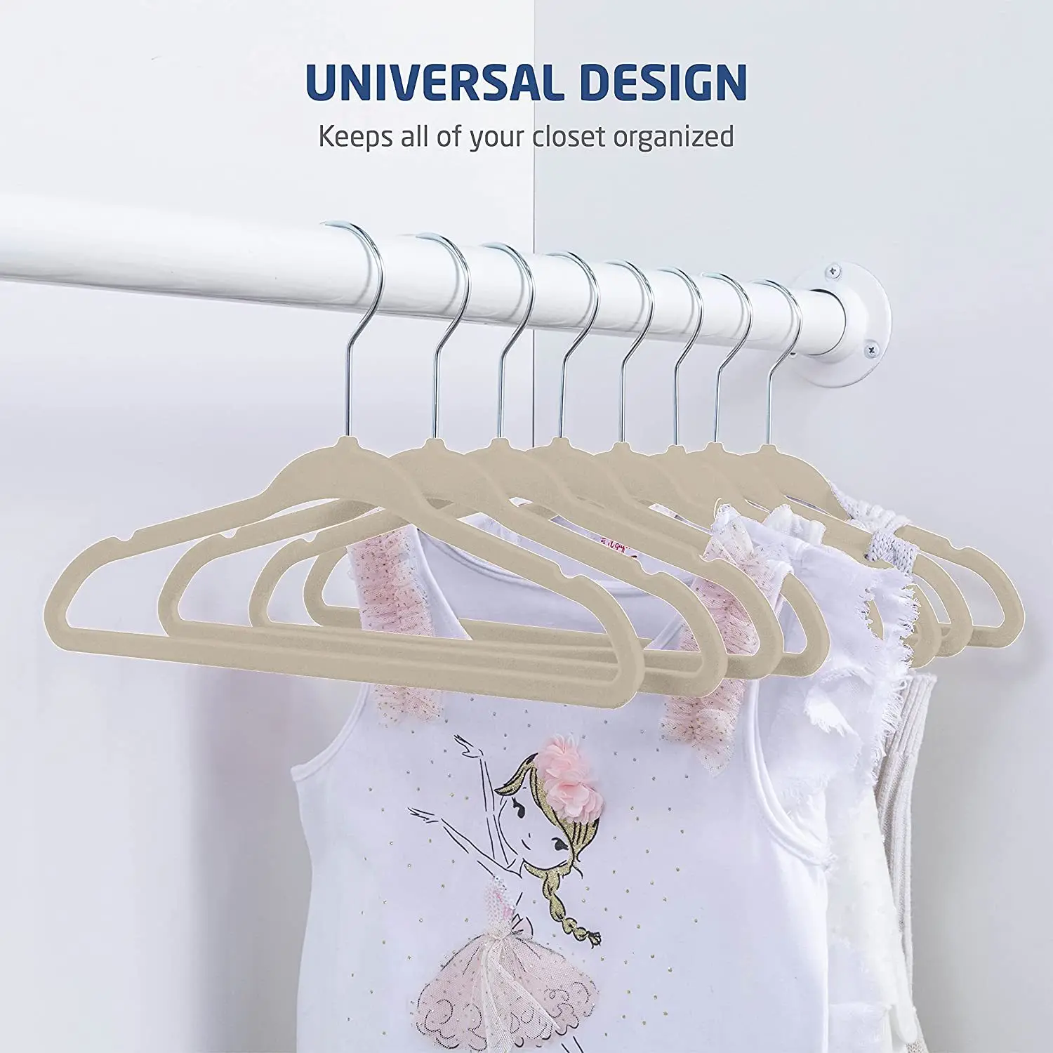 

28cm baby flocking children's hanger non-slip magic plastic hanger travel hanger children's flocking hanger pants rack