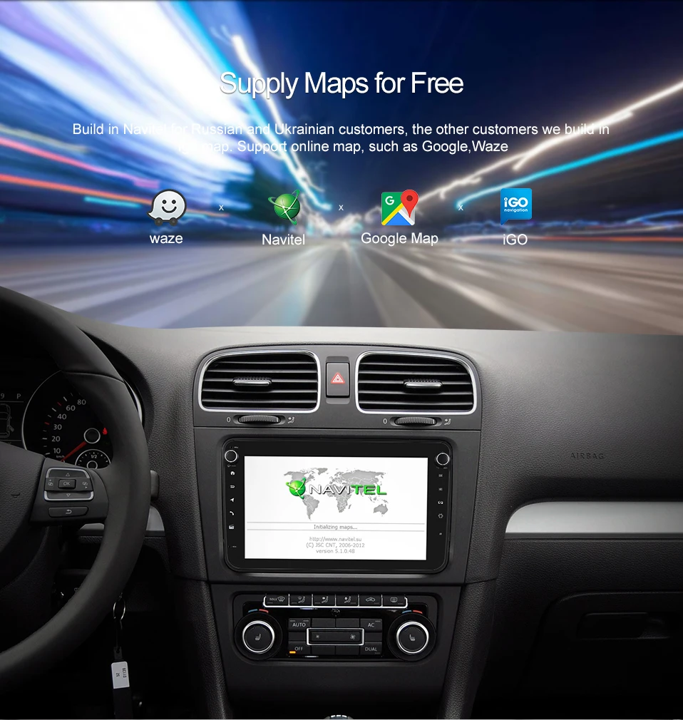 Uniway " 2 din android 8,1 автомобильный dvd для vw passat b6 b7 golf 5 6 tiguan polo octavia rapid fabia мультимедийный навигационный плеер