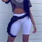 Женские шорты для йоги с высокой талией, летние повседневные женские шорты для фитнеса и упражнений, однотонные шорты для йоги, для бега одежда для занятий спортом, в тренажерном зале