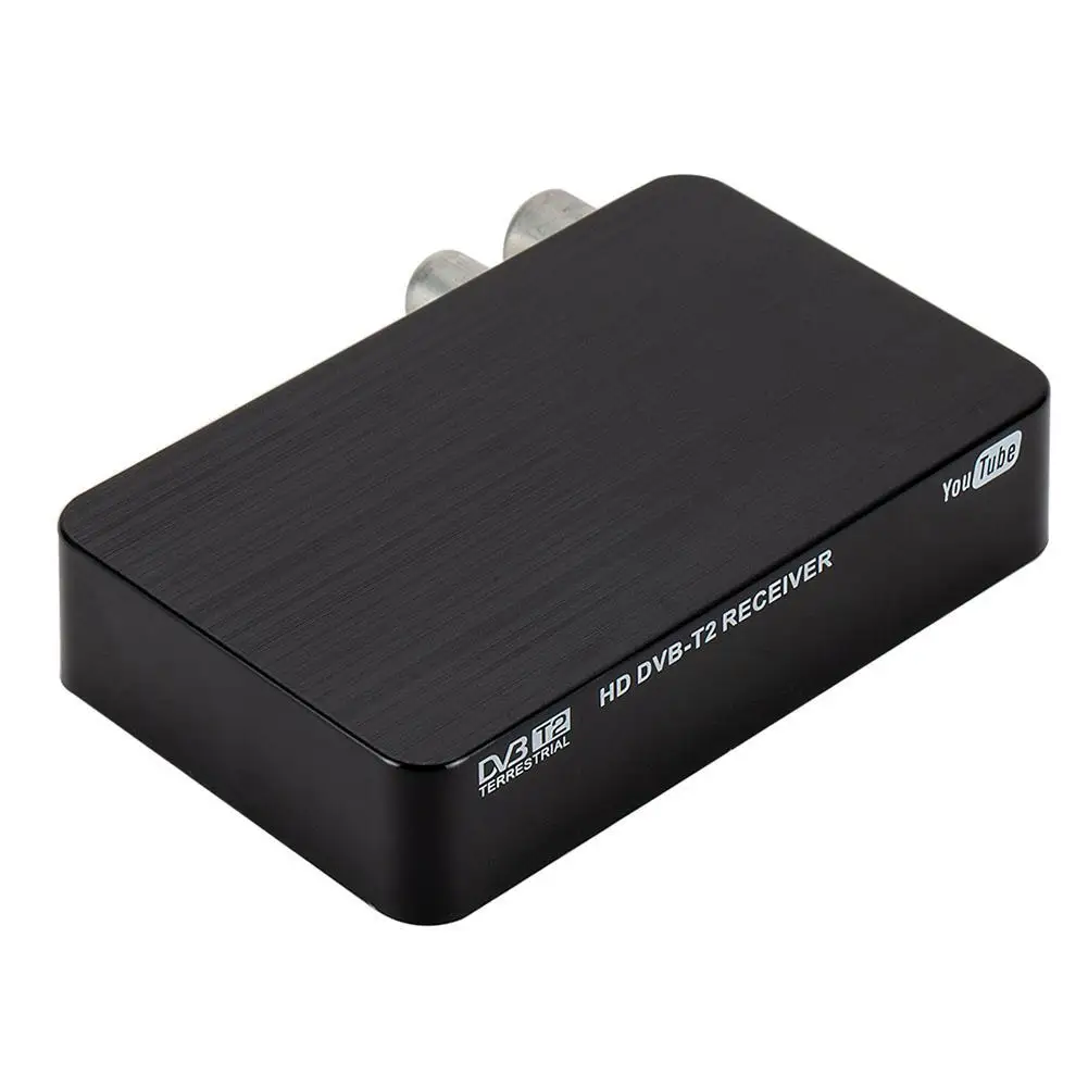 DVB-T2 цифровой приемник поддерживает HEVC DVB-T H264 ТВ-тюнер RJ45 1080P ТВ-приставка Stb приставка Mpeg4 приемник