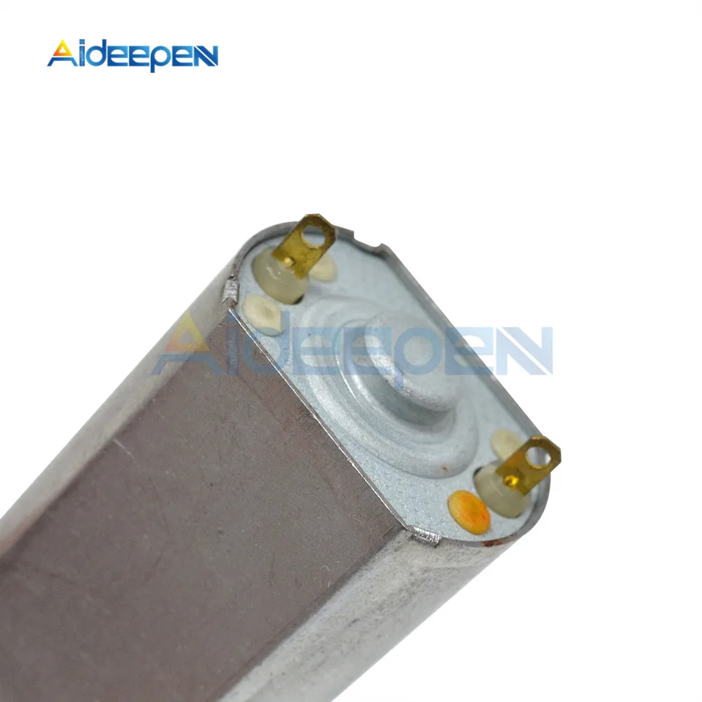 20GA180 12V/100RPM Металлическая редукторная мотор-коробка с низкой скоростью и высоким крутящим моментом для умного автомобиля / игрушки RC Робот.