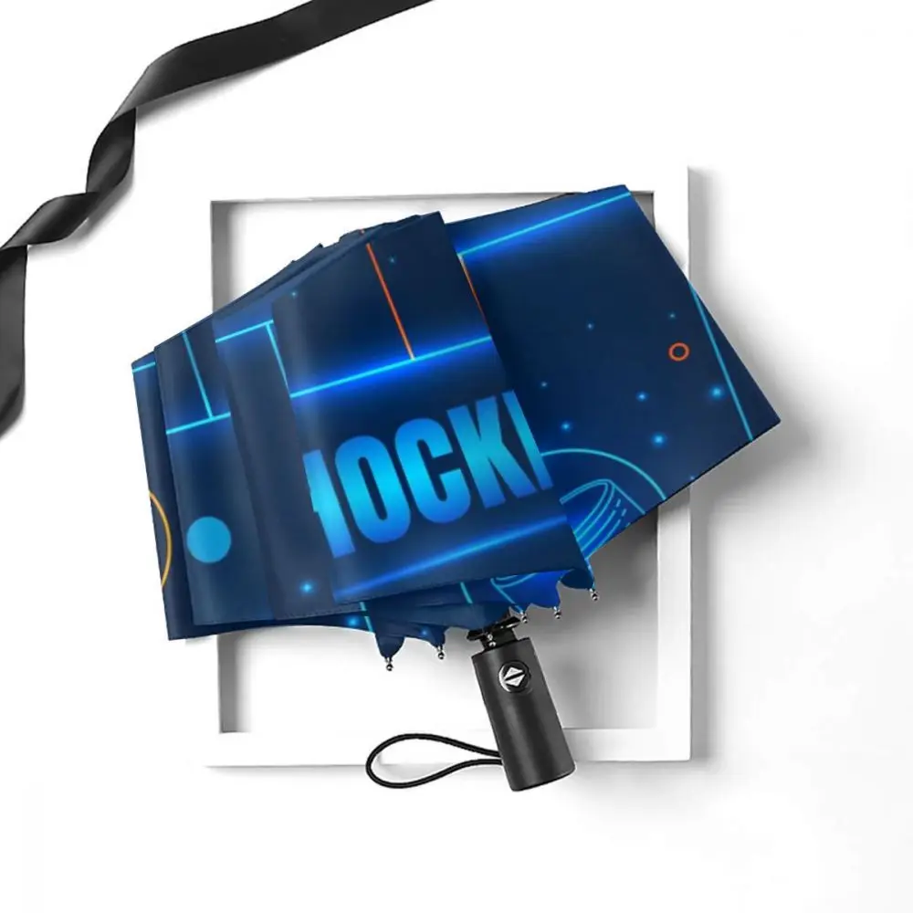 Economici Ombrello Automatico Pieghevole Resistente Al Vento Da Donna Linea Automatica Da Stadio Per Hockey Su Ghiaccio Con Ombrelli Antivento Puck Pioggia Per Uomo Ombrellone