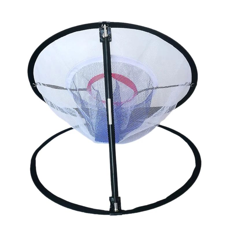 

Golf Indoor Outdoor Chipping Net Pitching Cages Mats Practice Easy Net Golf Training Golf Aids with A Pad