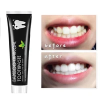 1pc activated carbon toothpaste tooth care bamboo natural hygien dental activated 105g charcoal toothpaste whitening teeth