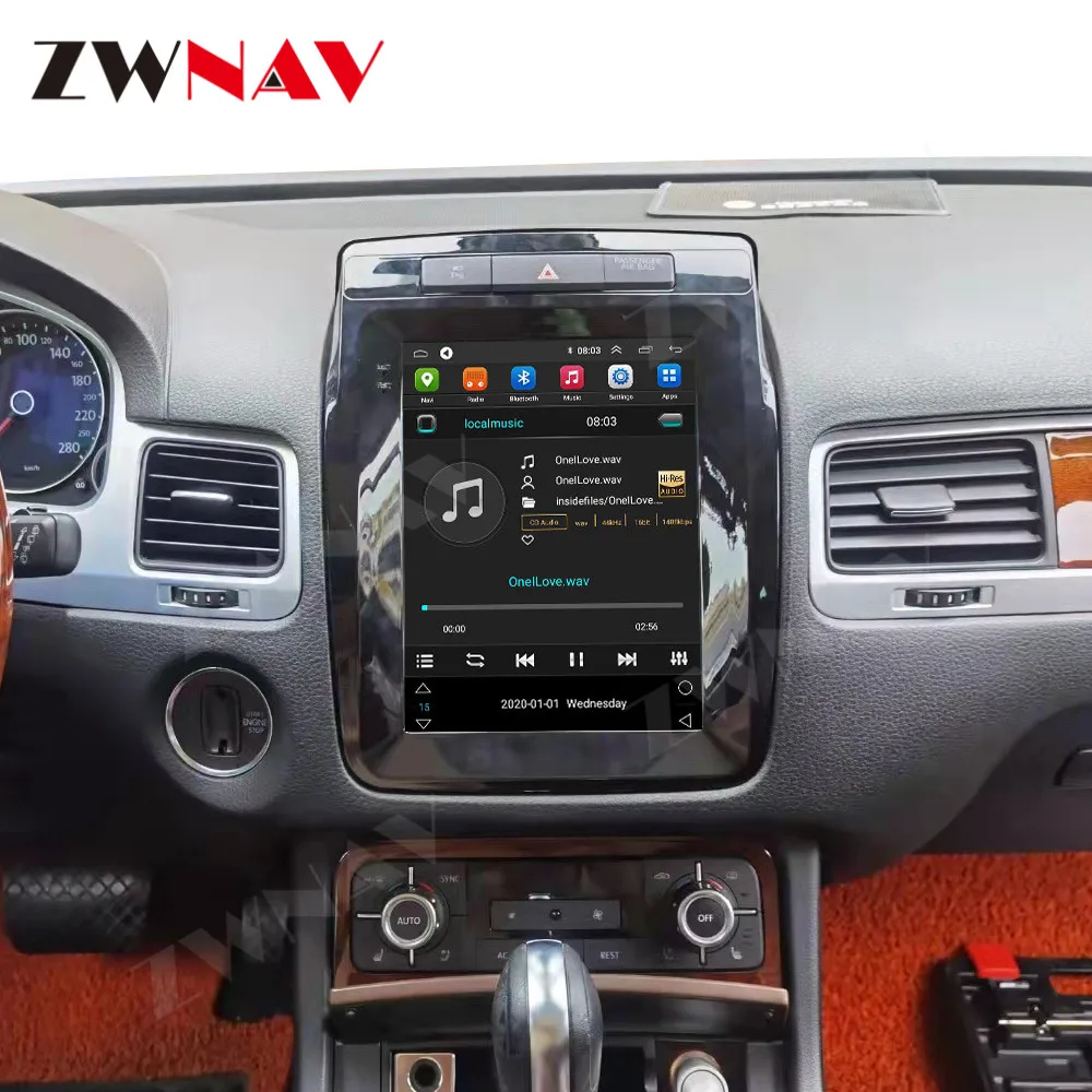 

10.4" Tesla Style Screen Android11 6GB+128GB For Volkswagen Touareg Multimedia Auto Radio GPS Navigation Player Wireless CarPlay