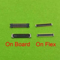 10pcs 40pin usb charging fpc connector for xiaomi redmi 8 8a 9 note 9s99pronote9 pro 4gnote9s charger port plug on board