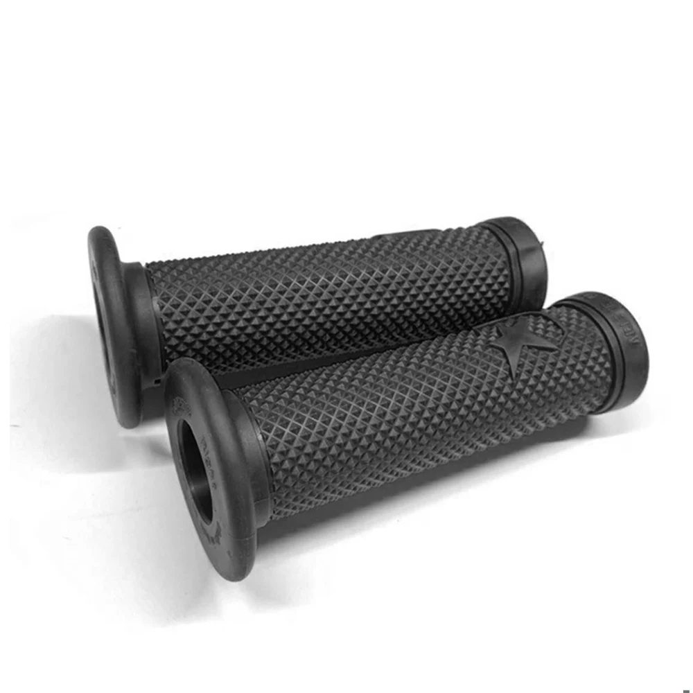 Новые винтажные мотоциклетные рукоятки Cafe Racer резиновая ручка 7/8 &quot22 мм для CG125