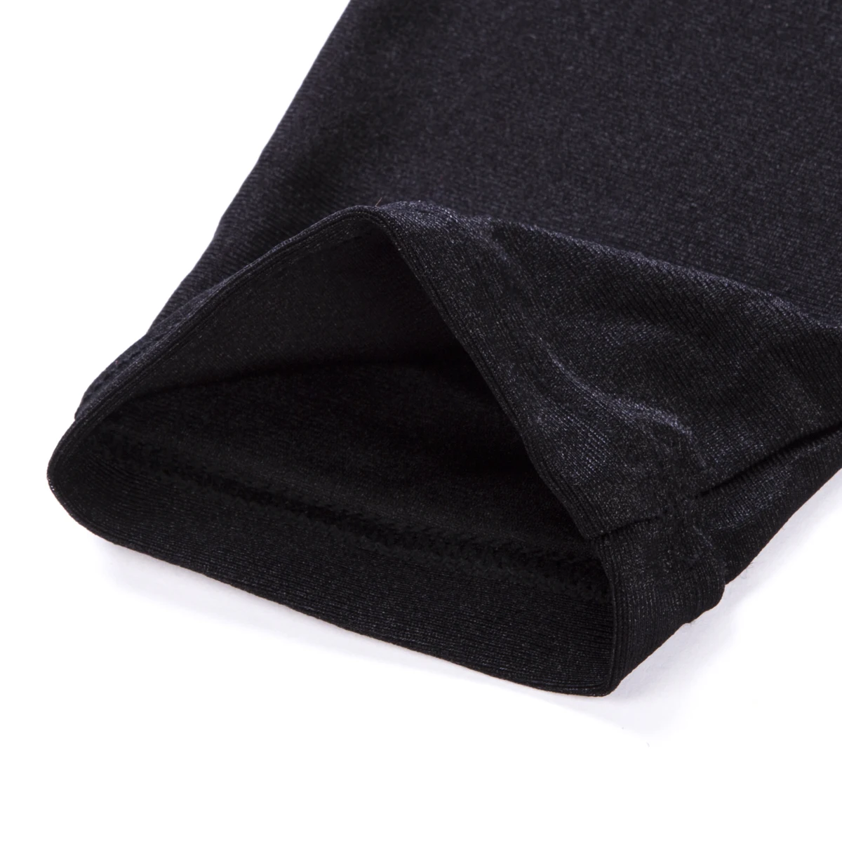 Женские брюки стрейч размера плюс блестящие с высокой талией эластичные