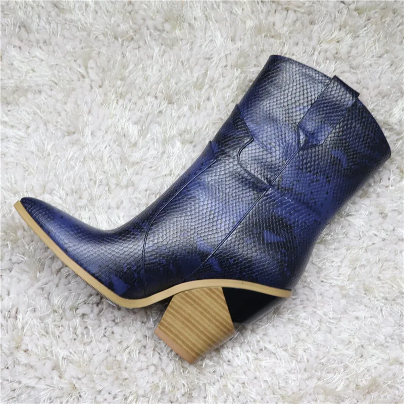 

fanyuan 2020 New Brand women boots pointed toe wedges shoes autumn winter boots short ladies Western ankle boots for women