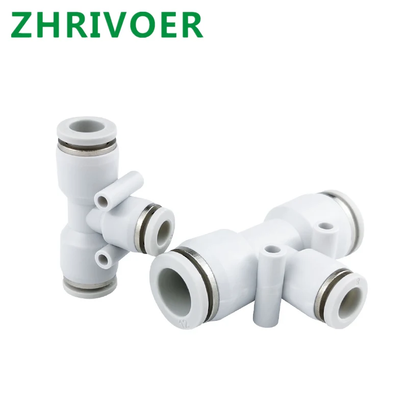 Быстроразъемный Т-образный пневматический штуцер 4-16 мм | Строительство и ремонт