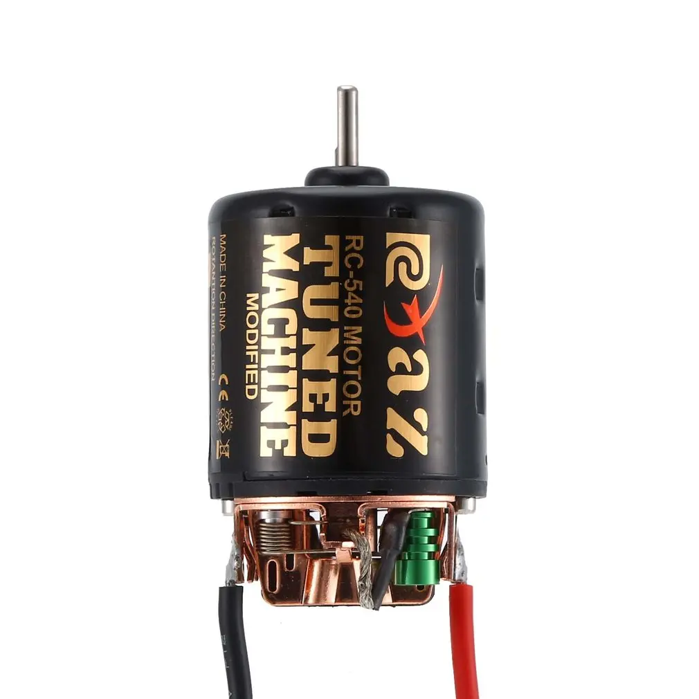 Щеточный двигатель RC 540 35T 45T 55T с контроллером скорости 320 водонепроницаемый ESC для