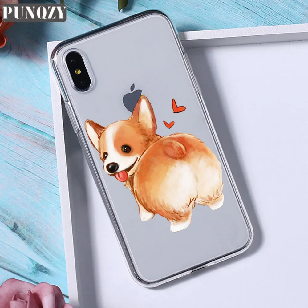 TPU D542 Забавный милый чехол для телефона с котом, собакой и животными для iPhone 11 pro max 5 SE 5 S 4S 6 6S 8 7 Plus X XR XS MAX прозрачный силиконовый чехол из ТПУ - Цвет: TPU D542