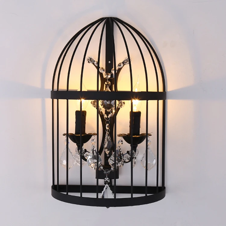 Американский стиль Сельский чердак личность Железный полукруг Хрустальный