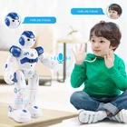 Многофункциональный Интеллектуальный робот с USB-зарядкой, детская игрушка, танцевальный пульт дистанционного управления, игрушка с датчиком жестов, подарки для детей на день рождения