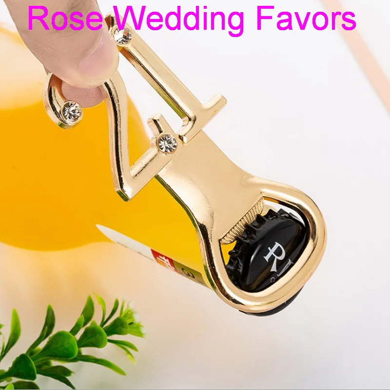 

Digital 21 Design Gold Bottle Opener in Gift Box Metal 21th Beer Cap Openers Wedding Anniversary Giveaways For Guest 10PCS