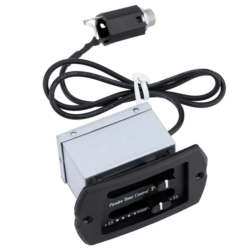 ГОРЯЧАЯ HG Акустическая гитара пассивный тон и регулятор громкости эквалайзер