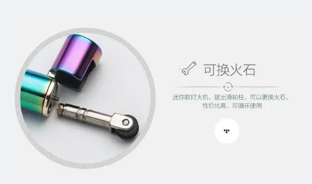 Мини ветрозащитная сигарета газовая струйная бутановая зажигалка креативный тонкий тип спички многоразового кремневого шлифовального круга зажигалка для сигар