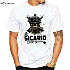 Новая футболка Sicario Narco Hitman, Мексиканский Картель, Мексиканский Картель, Эскобар, Medellin, тройник на день рождения
