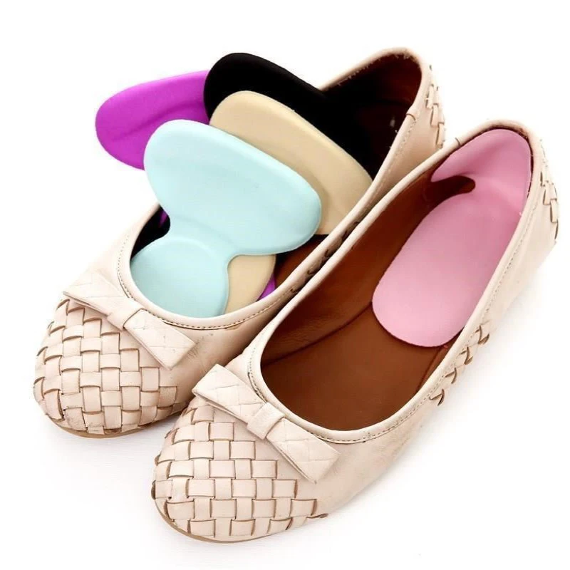 

2-1Pair T-Shape High Heel Grips Liner Arch Support Orthotic Shoes Insert Insoles Foot Heel Protector Cushion Pads for Women