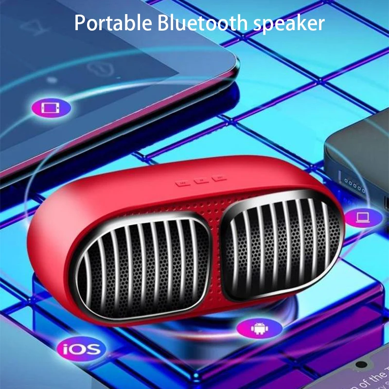 Bluetooth динамик аудио домашний сабвуфер маленький стальной пистолет Открытый