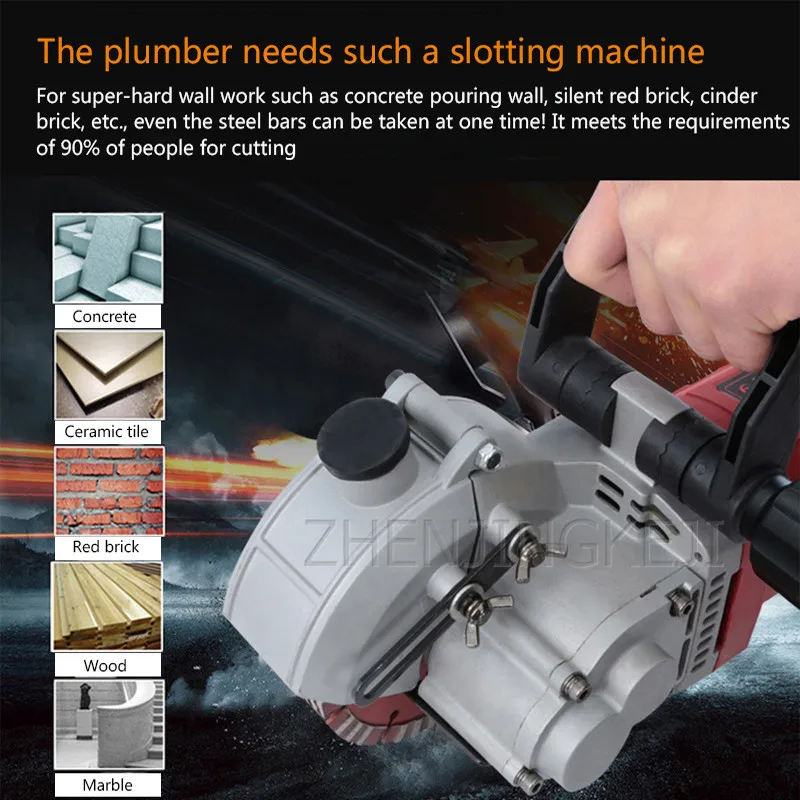 

Wall Slotting Machine Once Forming Hydropower Dust Free Tooling Home Improvement Wall Infrared Cutting Machine Cutting Tool