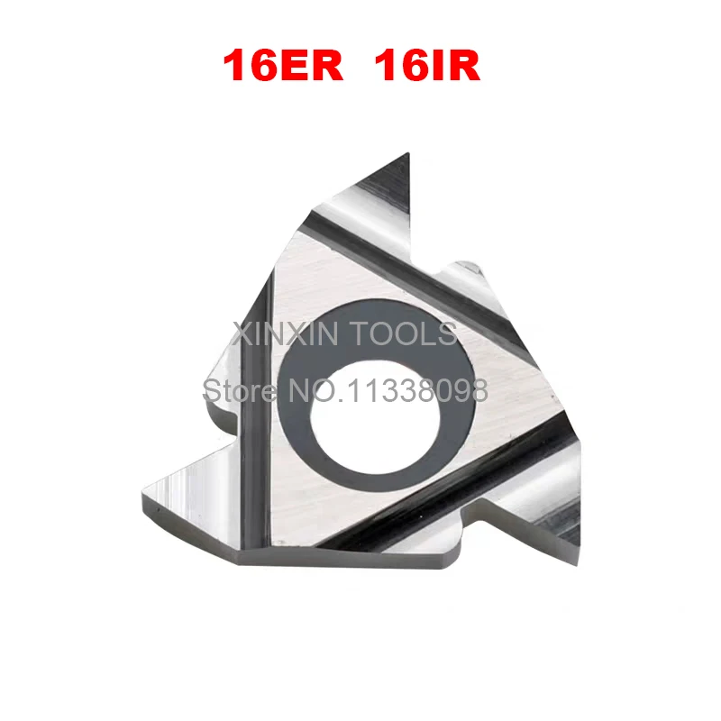 

Aluminum thread insertion 16ER 16IR 16 ER IR 1.0/1.5/2.0/3.0,Indexable Tungsten Carbide Threading Lathe Inserts internal Metric