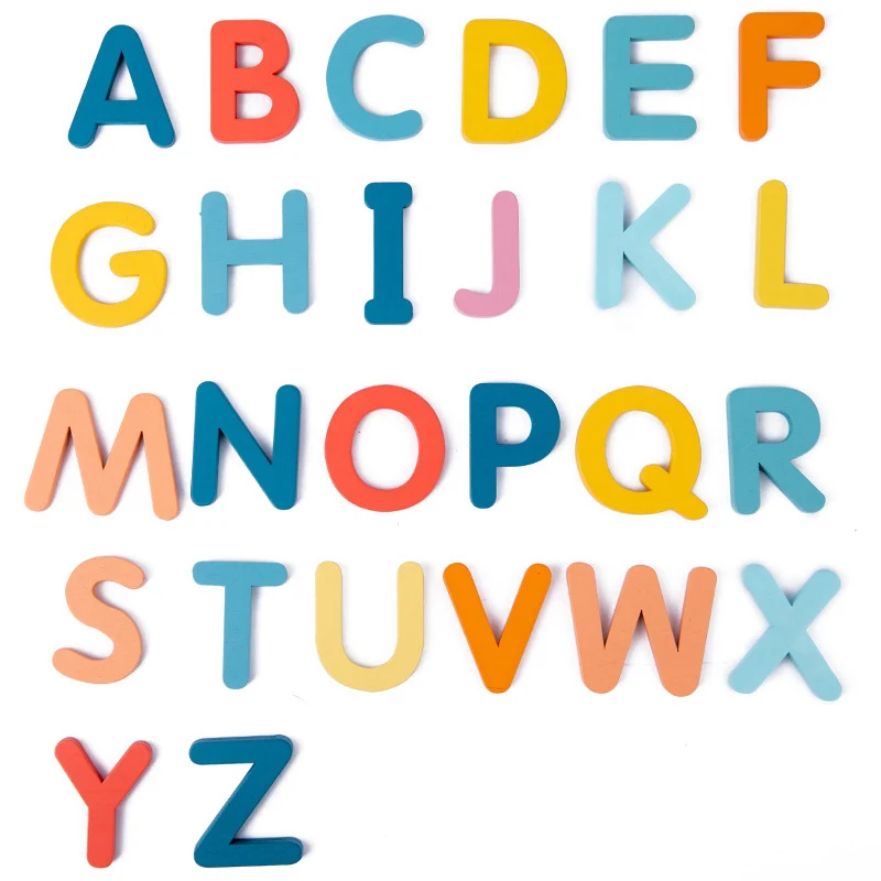 

Wooden Letter Puzzle Spelling Words Toy Cognitive Card Preschool Kids Learning English Montessori Juguetes Educativos