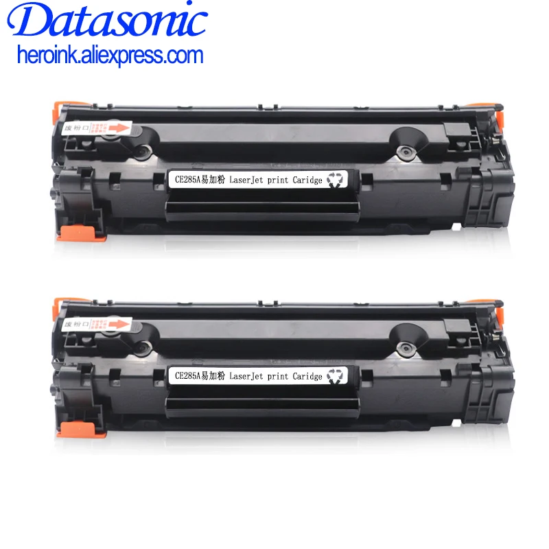 Картридж с тонером CE285A 285 285A 2 шт. подходит для LaserJet Pro P1102 M1130 M1132 M1210 M1212nf M1214nfh M1217nfw