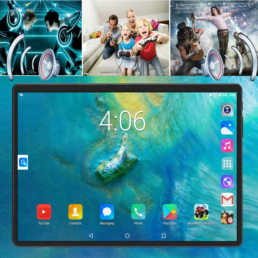 Из Испании Новые поступления 10 дюймов 3G Телефонный звонок планшетный ПК Android 6 0
