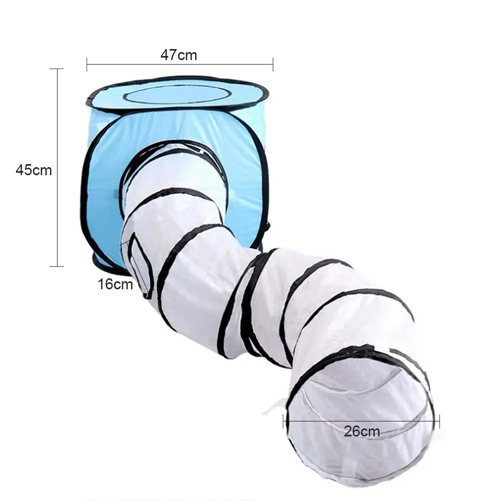 Кошачьи игрушки игрушка туннель всплывающий складной Кот куб котенок домашние