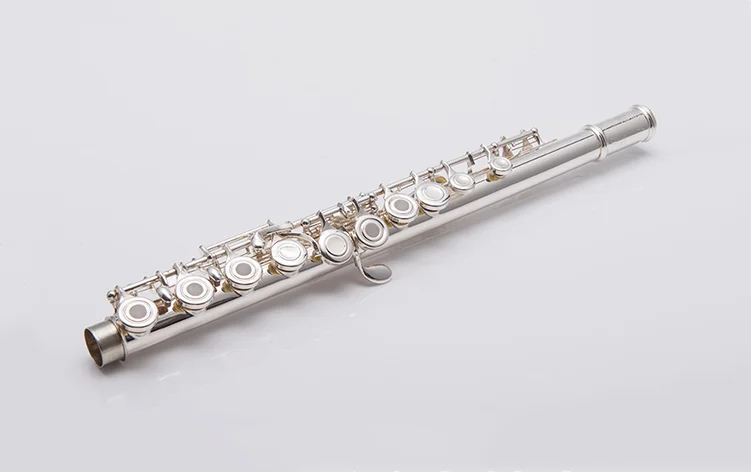 Флейты Il belin с открытым/закрытым отверстием набор посеребренных флейт 16