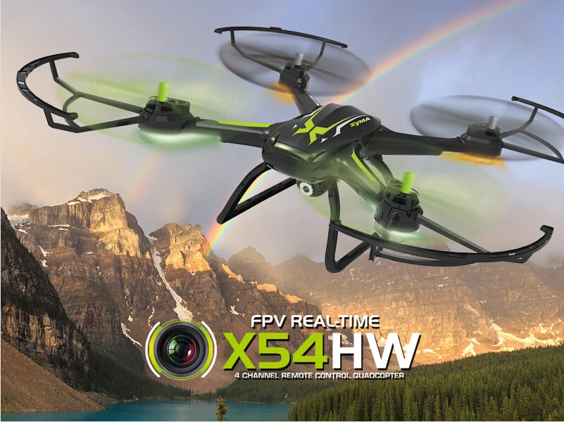 Syma X54HW FPV антенна передачи в реальном времени 2 4G 4CH Квадрокоптер мини-Дрон с