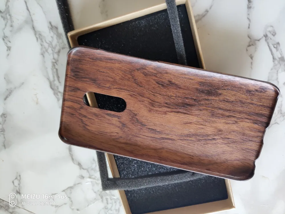 Натуральный Деревянный чехол для телефона для MEIZU 16th 16th Plus, чехол, бамбук/орех/палисандр/Черное ледяное дерево/оболочка(настоящее дерево