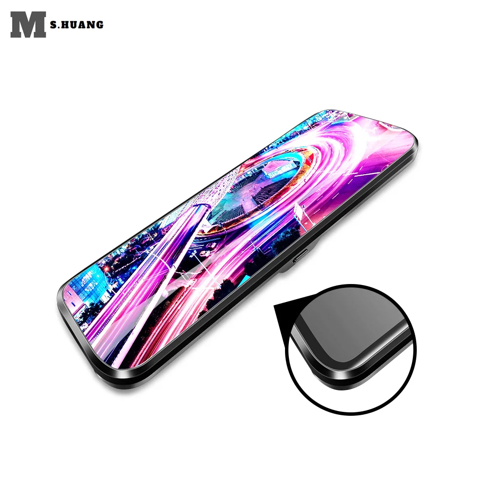 зеркало видеорегистратор A30 Автомобильный 10 дюймов полный ips сенсорный экран FHD