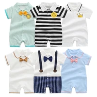 newborn baby clothing summer infant toddler girl romper short sleeve cartoon pattern cotton baby jumpsuit 0 2yrs baby costume