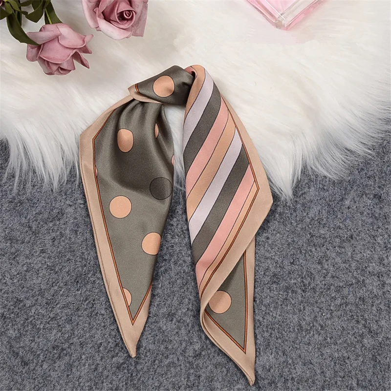 2021 новый дизайн сумка шарф женские Саржевые шарфы для дам шелковый Женская