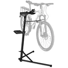 Подставка для ремонта велосипеда, переносная Рабочая подставка из алюминиевого сплава для горных и дорожных велосипедов