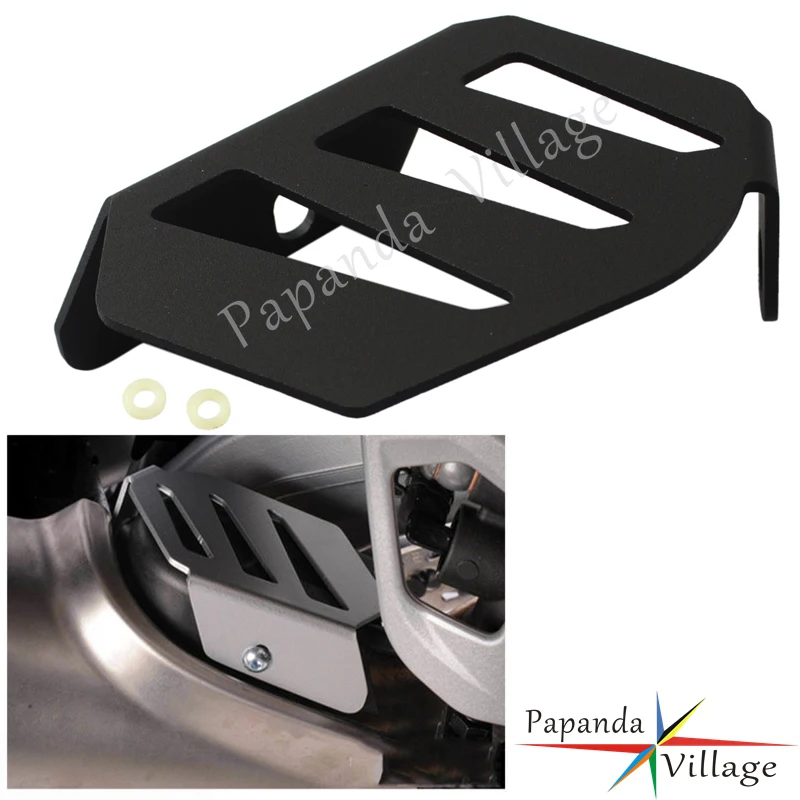 Черные аксессуары для мотоциклов защитная накладка на выхлоп BMW R1200R R1200RS LC R 1200 GS 13