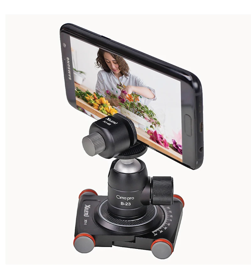 XILETU XY-1 фотография автомобиля 360 панорамная съемка для видео с держателем телефона для iphone 7 8 X смартфонов GoPro