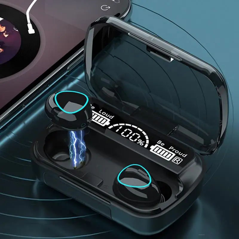 Новинка M10A TWS Bluetooth-гарнитура двойные наушники-вкладыши мини сенсорные