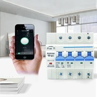 4p wifi smart circuit breaker automatic switch overload short circuit protection for smart home