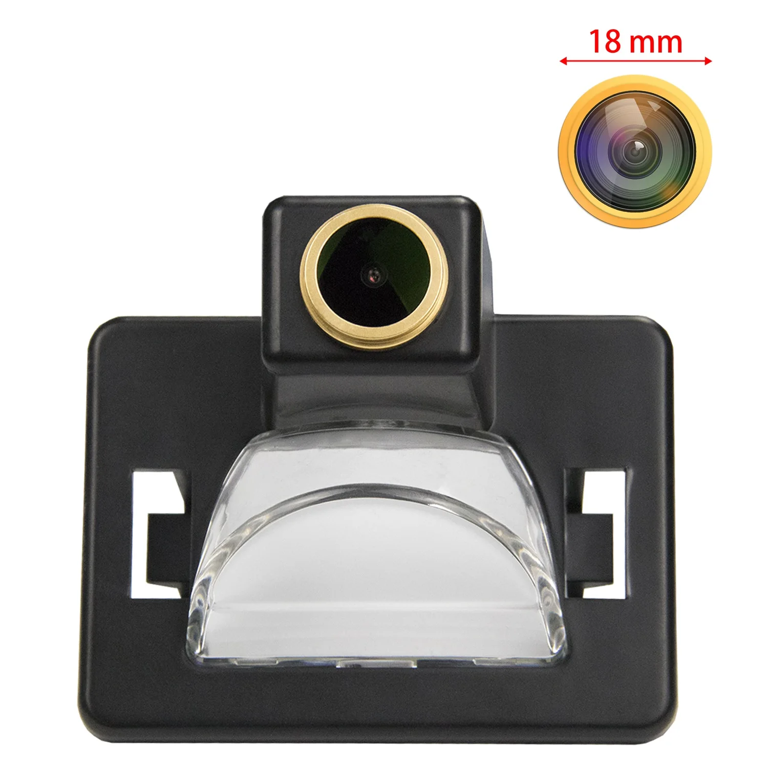 

Free Filter Waterproo HD 1280 * 720P Car Rear Camera Plate Light for Mazda 5 Mazda5 MPV FOR D i-MAX 2004~2010