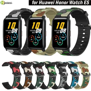 Силиконовый ремешок для часов Huawei Honor Watch ES, 20 мм, 22 мм