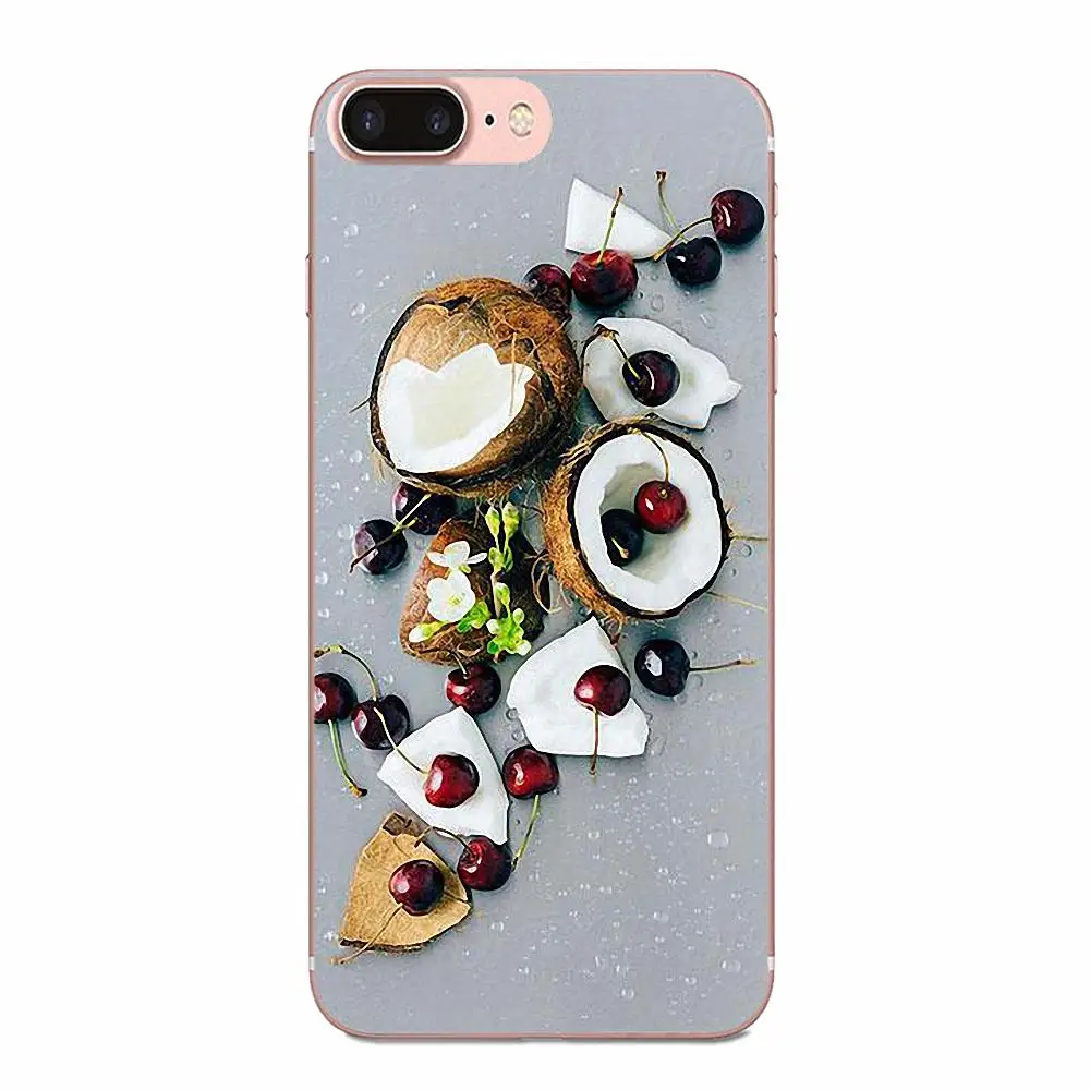 Soft TPU Slim Fruit Coconut For Sony Xperia Z Z1 Z2 Z3 Z4 Z5 compact Mini M2 M4 M5 T3 E3 E5 XA XA1 XZ Premium | Мобильные телефоны
