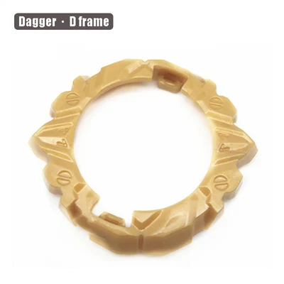 Gold Dagger D frame Mksafn лопасти гироскопа усиленные аксессуары боевое кольцо для металла волчок игрушки энергетическое Кольцо Оборонное кольцо штурмовая рама - Цвет: Gold Dagger D frame